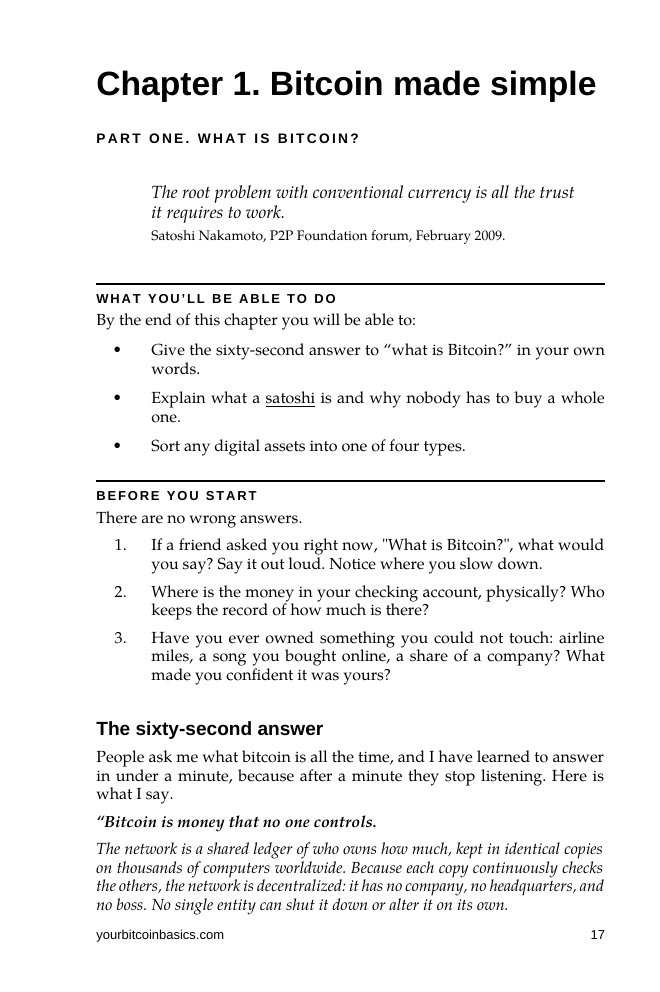 The opening page of Chapter 1